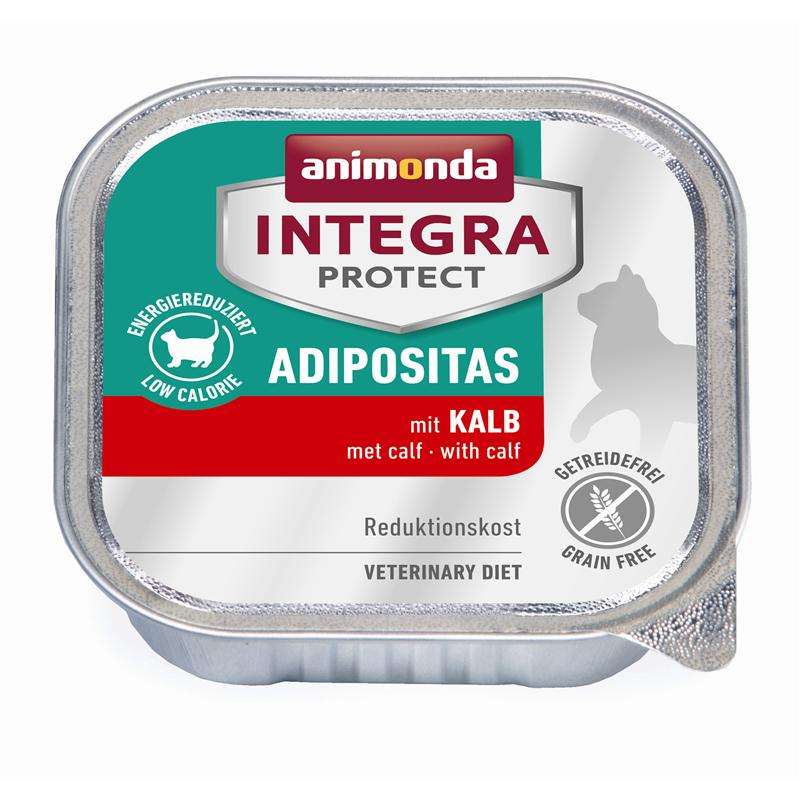 Animonda Cat Schale Integra Protect Adipositas mit Kalb