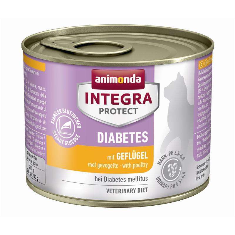 Animonda Cat Integra Protect Diabetes mit Geflügel