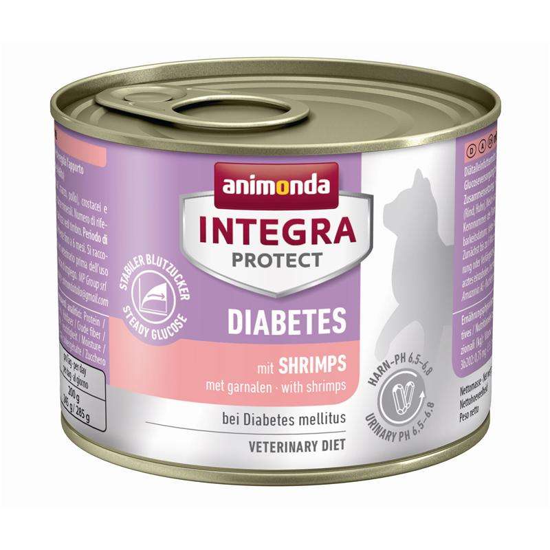 Animonda Cat Integra Protect Diabetes mit Shrimps