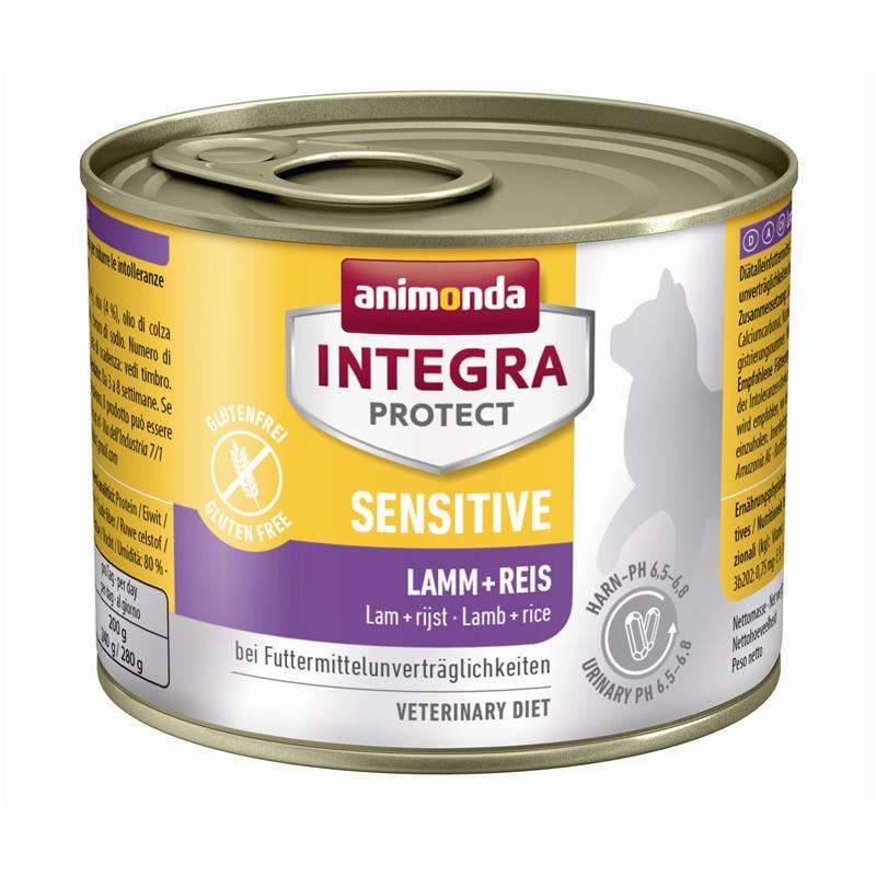 Animonda Cat Integra Protect Sensitiv Protein Lamm & Reis