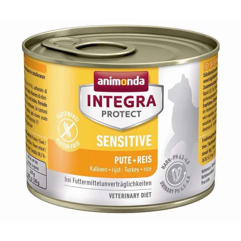 Animonda Cat Integra Protect Sensitiv Protein Pute & Reis