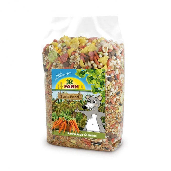 JR Farm Rennmaus Schmaus 600g Basic Futter