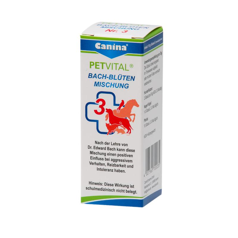 Canina Pharma Petvital Bachblüten Nr. 3 - Aggression
