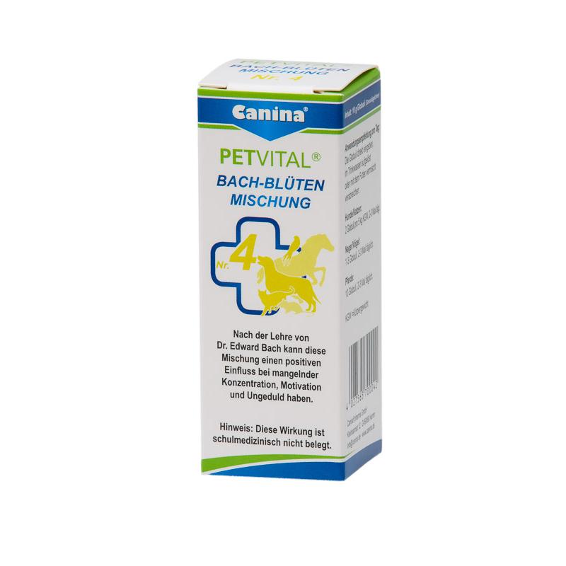 Canina Pharma Petvital Bachblüten Nr. 4 - Lernbereitschaft