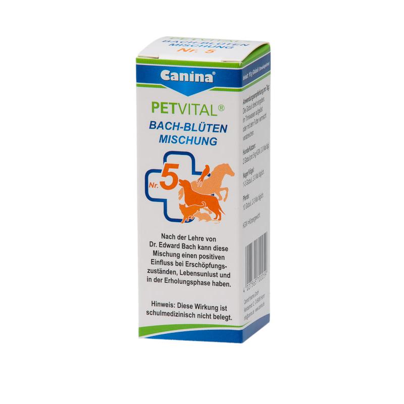 Canina Pharma Petvital Bachblüten Nr. 5 - Erschöpfung