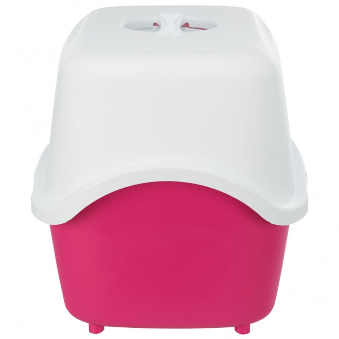 Trixie Katzentoilette Vico Pink Weiß Ansicht 3