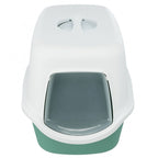 Trixie Katzentoilette Vico mit Motiv Grün Weiß Ansicht 2