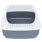 Trixie Katzentoilette Delio mit Motiv Grau Ansicht 3