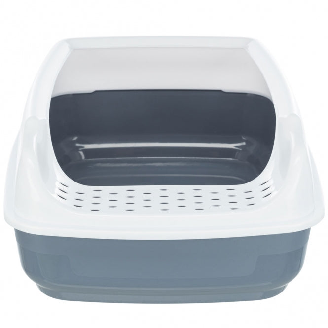 Trixie Katzentoilette Delio mit Motiv Grau Ansicht 3