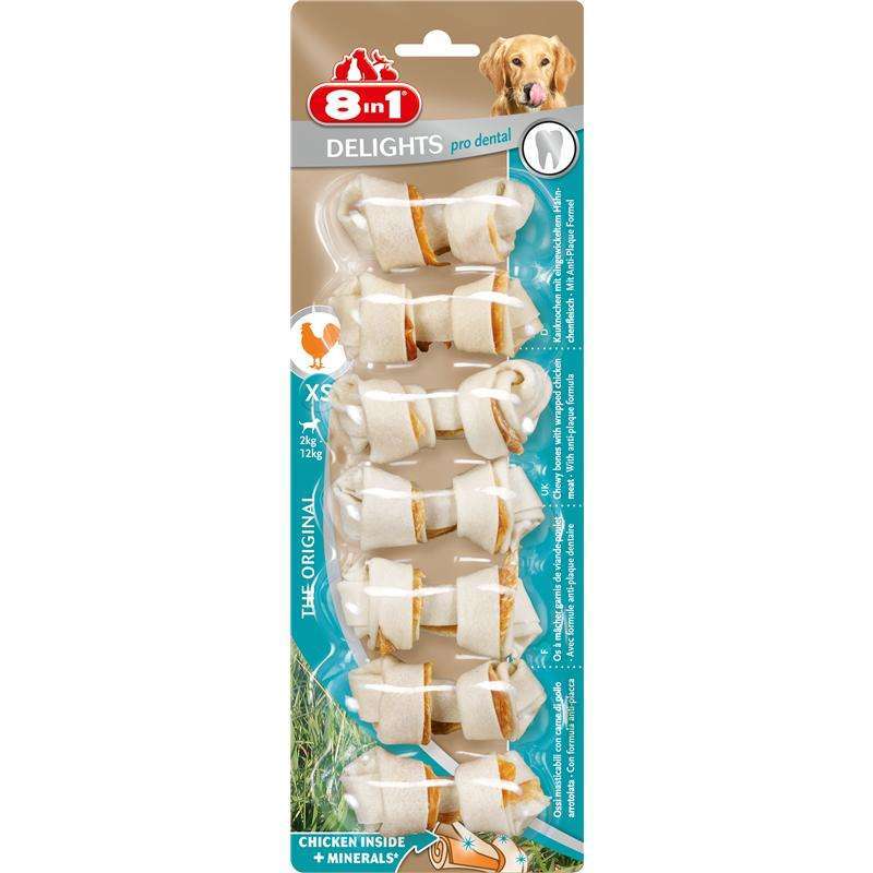 8in1 Dental Delights Kauknochen