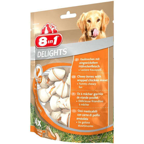 8in1 Delights Kauknochen - Beutel