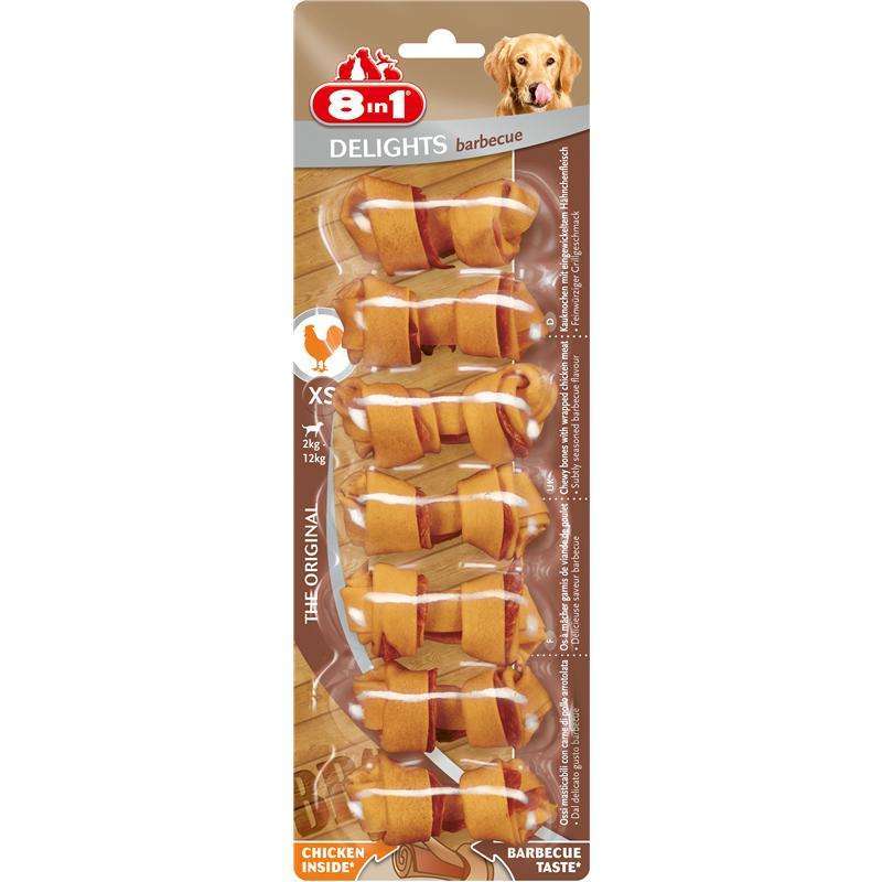 8in1 Delights BBQ 7er Sticks
