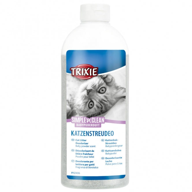 Trixie Simple n Clean Katzenstreudeo Babypuderduft