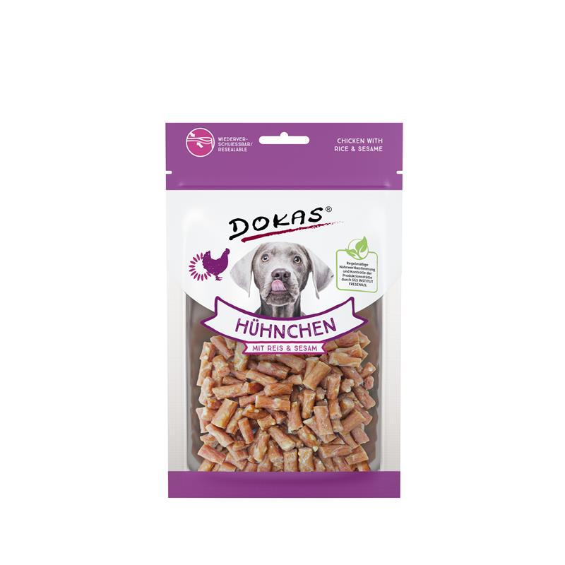Dokas Snack Hühnchen mit Reis & Sesam