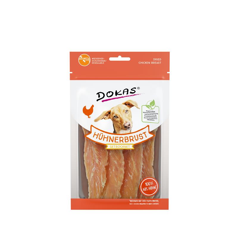 Dokas Snack Hühnerbrust getrocknet