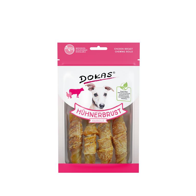 Dokas Snack Hühnerbrust Kaurolle