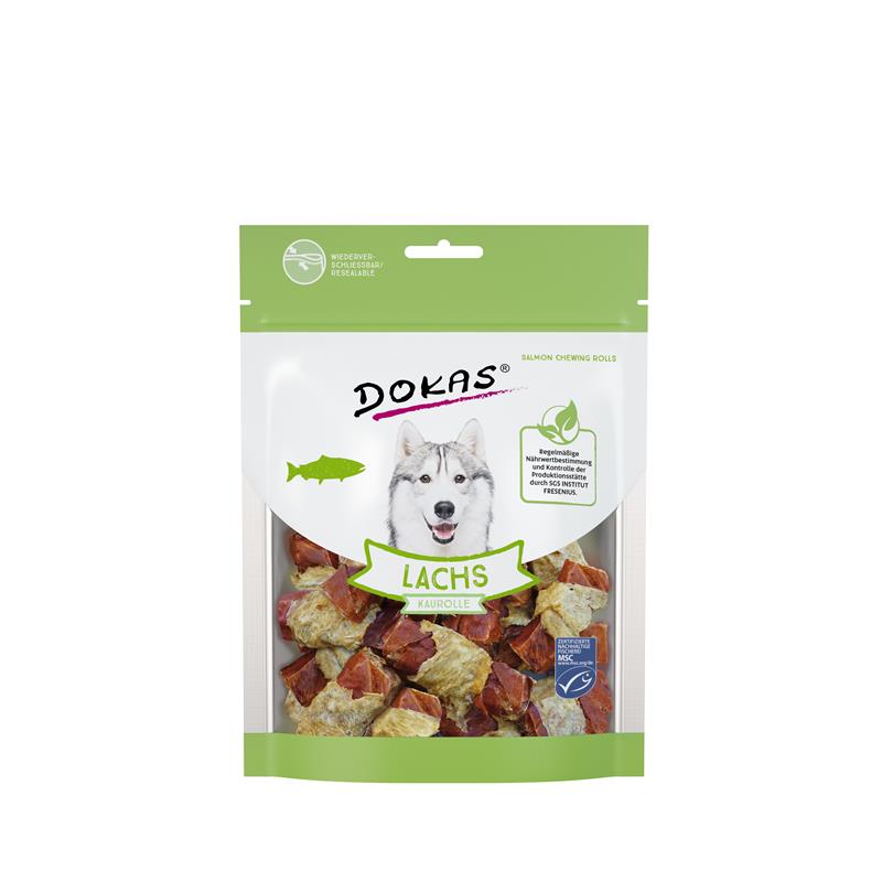 Dokas Snack Lachs Kaurolle
