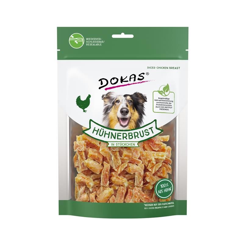 Dokas Snack Hühnerbrust in Stückchen