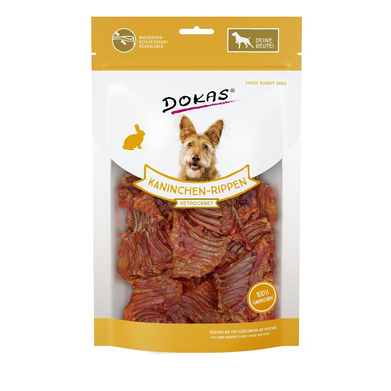 Dokas Snack Kaninchen - Rippen