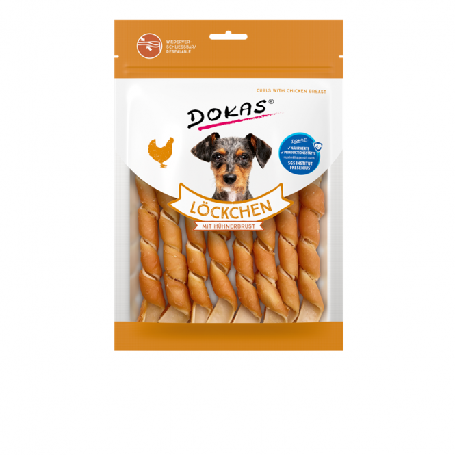 Dokas Snack Löckchen mit Hühnerbrust