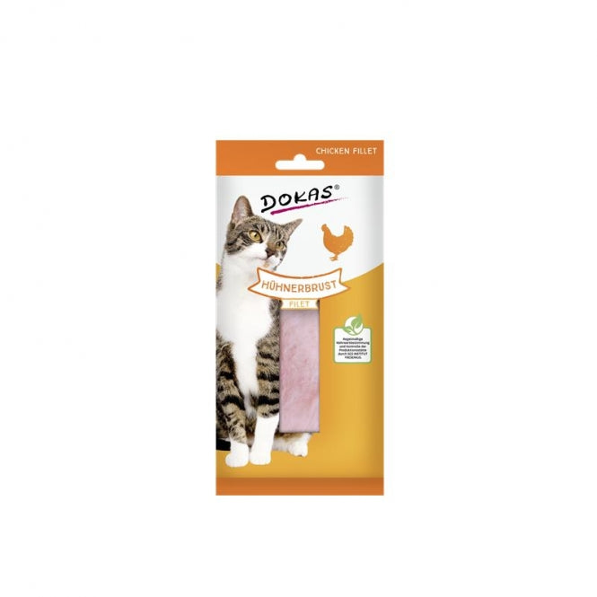 Dokas Cat Snack Filet Hühnerbrust