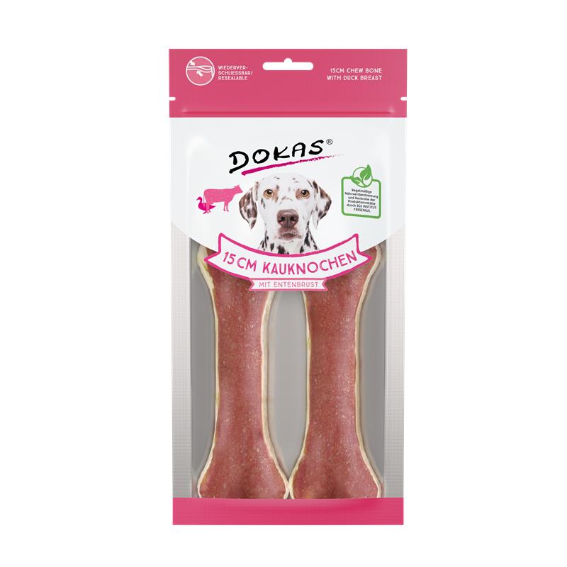 Dokas Snack Kauknochen mit Ente