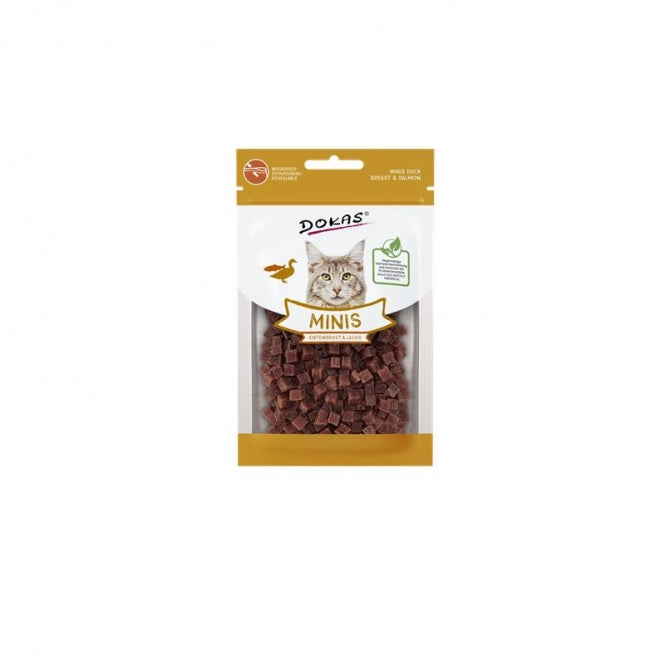 Dokas Cat Snack Minis Entenbrust & Lachs
