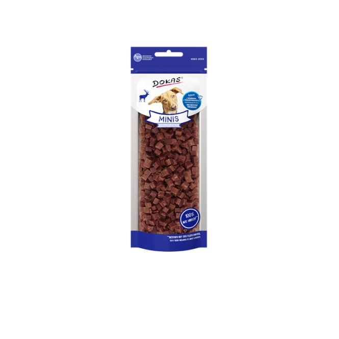 Dokas Snack Minis Hirschfleisch