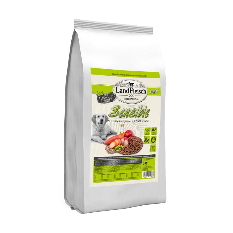 Landfleisch Dog Sensible Insektenprotein & Süßkartoffel