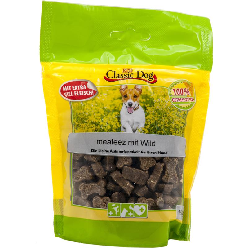 Classic Dog Snack meateez mit Wild