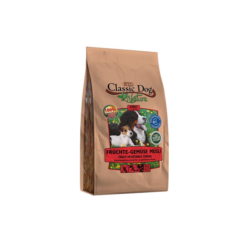 Classic Dog Nature Früchte - Gemüse Müsli
