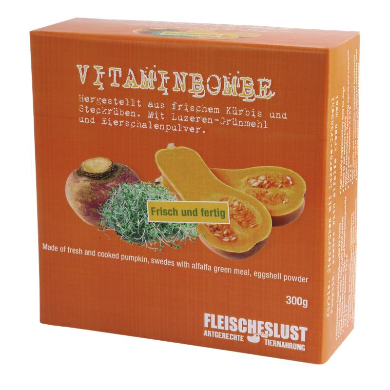 Fleischeslust Vitaminbombe mit Kürbis & Luzernegrünmehl
