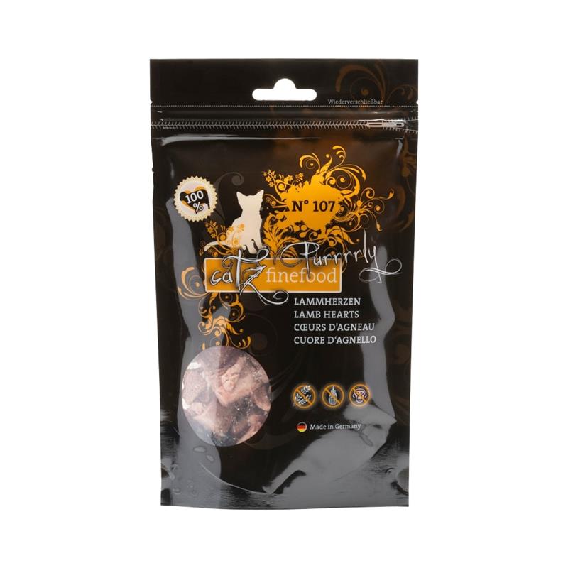 Catz finefood Purrrrly No.107 Lammherzen