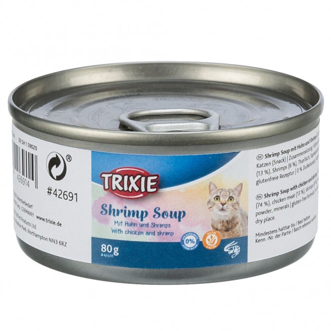 Trixie Soup mit Huhn & Shrimps