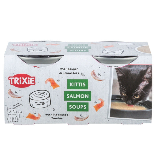Trixie Kittis Salmon Soup