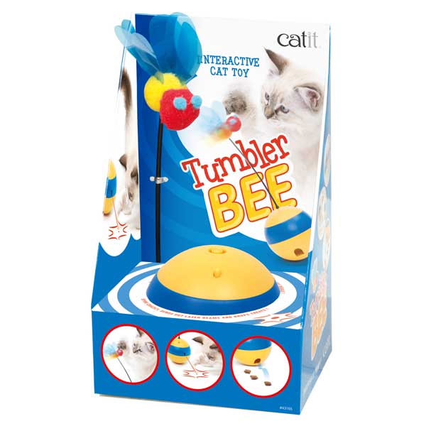 CATIT Tumbler Bee Laser - Spielzeug
