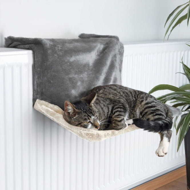 Trixie Liegemulde für Heizkörper Grau/lichtgrau