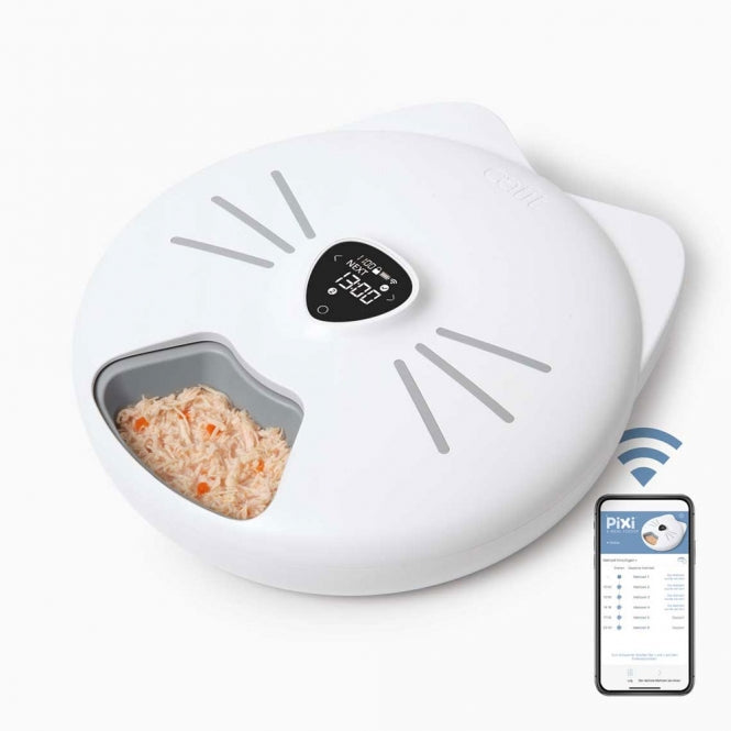 Catit PIXI Smart - Futterautomat für 6 Mahlzeiten