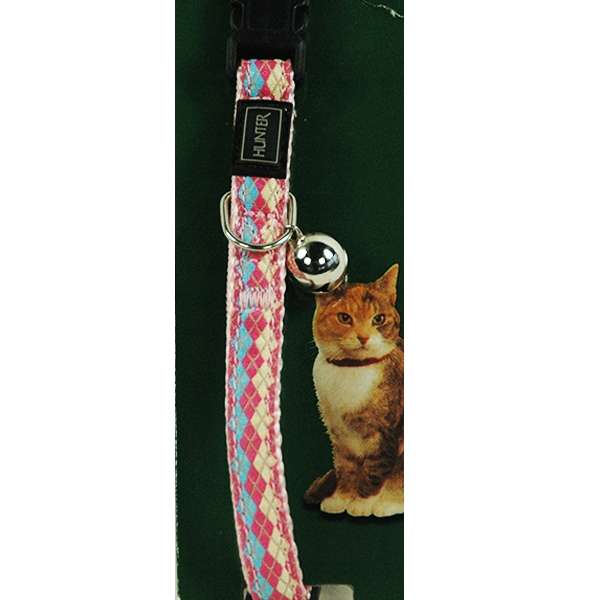 Hunter Katzenhalsband Krazy Scotty mit Schottenmuster