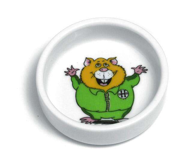 Runder Keramik Napf für Hamster und Mäuse