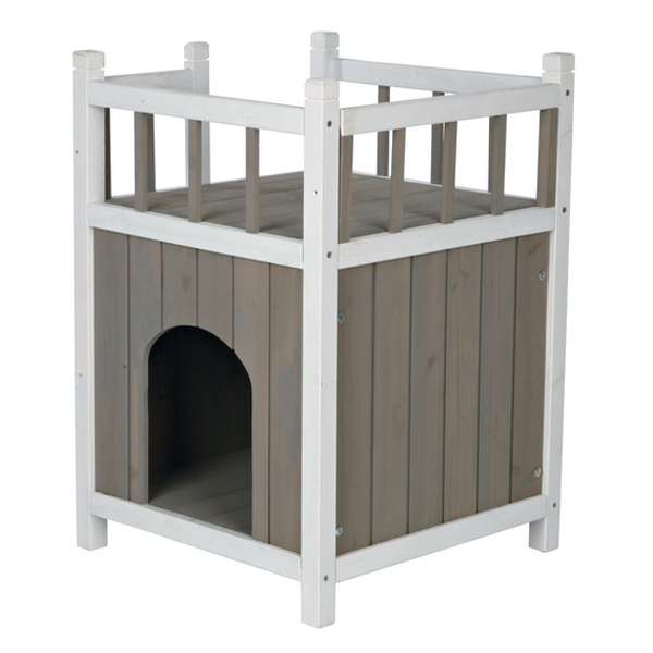 Trixie Katzenhaus Cat's Home mit Balkon und Aussichtsplattform