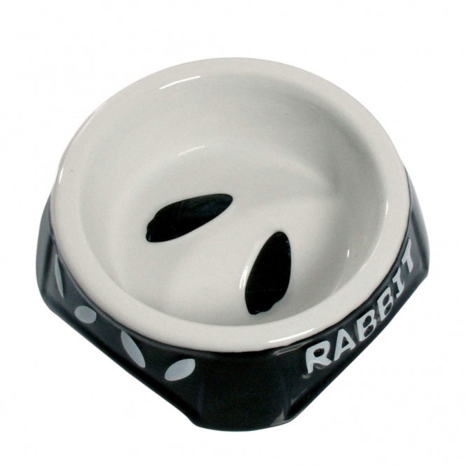 Kaninchen Napf – Black & White