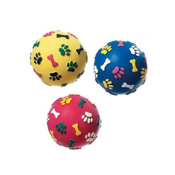 Karlie Flamingo Ruffus Soundball aus Vollgummi
