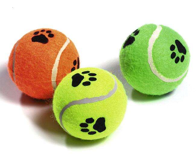 Karlie Tennisbälle mit Squeeker – 3er Set