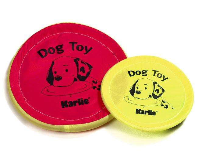 Karlie Nylon Frisbee – Neonfarben