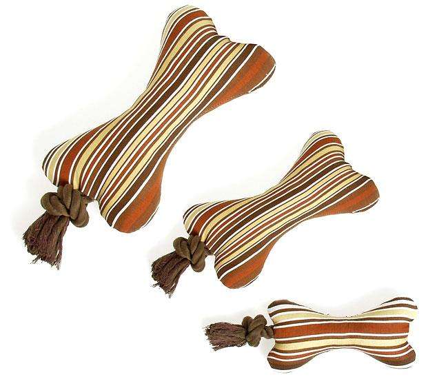 Karlie Senior Dog Toy Knochen mit Seil