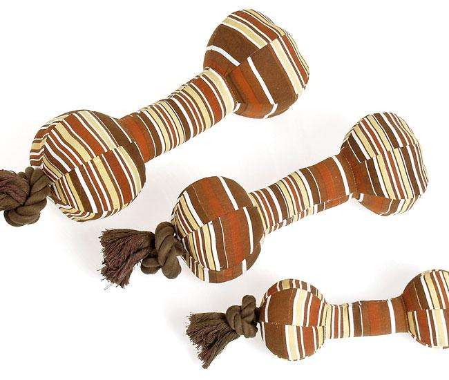 Karlie Senior Dog Toy Hantel mit Seil