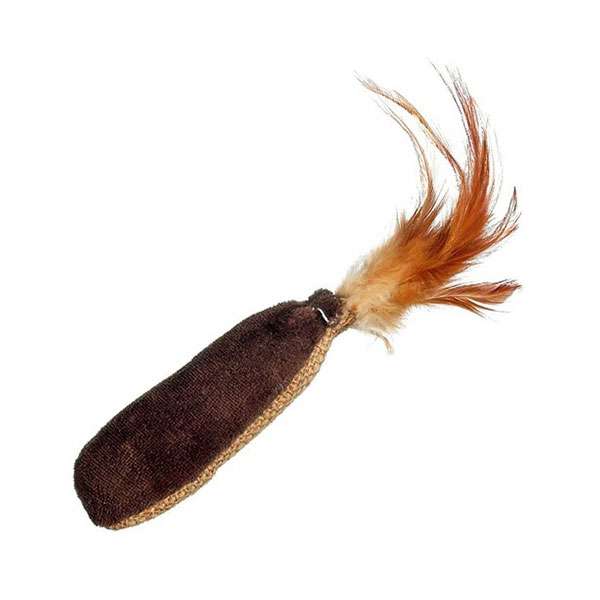 Karlie Flamingo Nature Cat Toy Stick mit Federn
