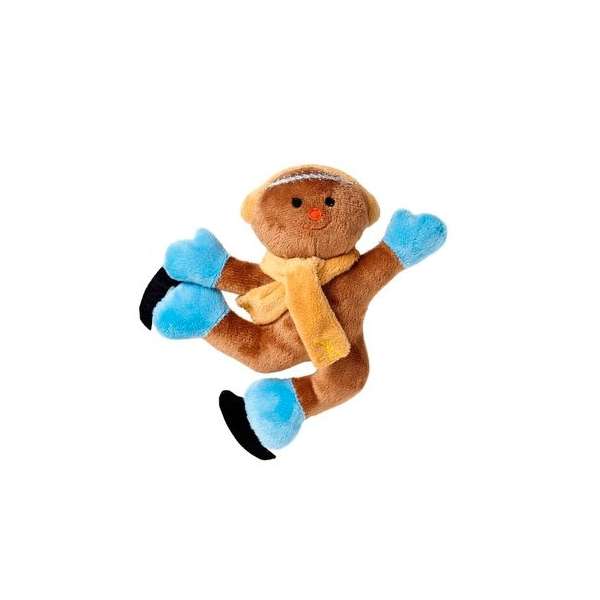Karlie Plüschspielzeug Xmas Lebkuchenmann mit Squeeker