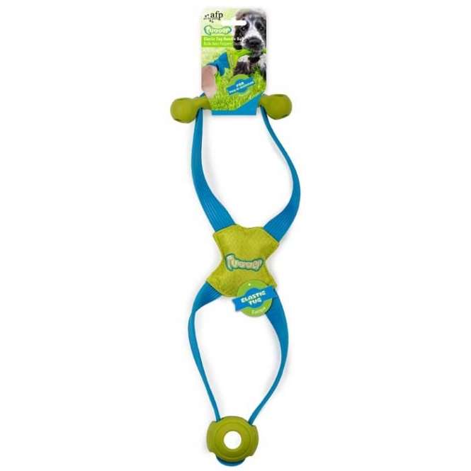 All for Paws Tugger – Elastic Tug Handle Ball